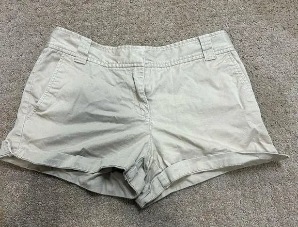 New York & Company Women’s Size 0 Hampton 4 Inch Shorts Tan