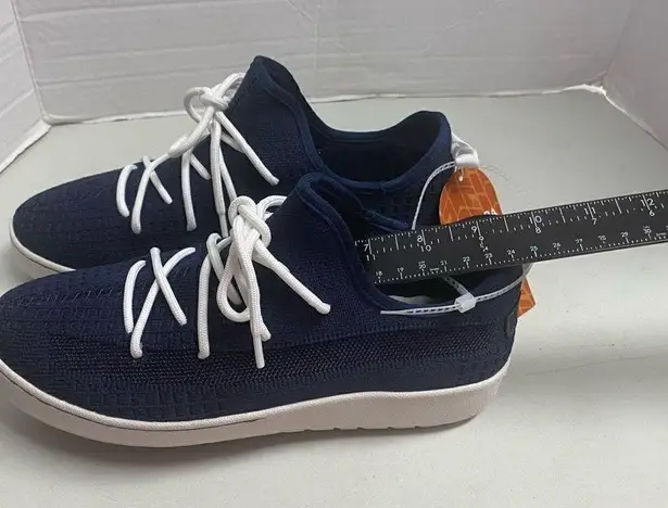 Jambu Jenny Knit All Terra Traction Sneakers Size 7.5 Blue Relax Foam Insole New