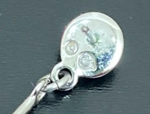 Swavorski Discontinued SWAROVSKI Swan Signed Dolce Silver Pave Crystal Drop Earrings 9g.