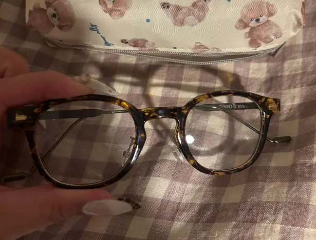 Tokyo Tortoise Square Eyeglasses Frame Brown