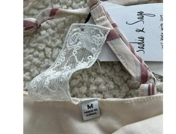 Sadie & Sage Pink Multicolor Halter Style Criss