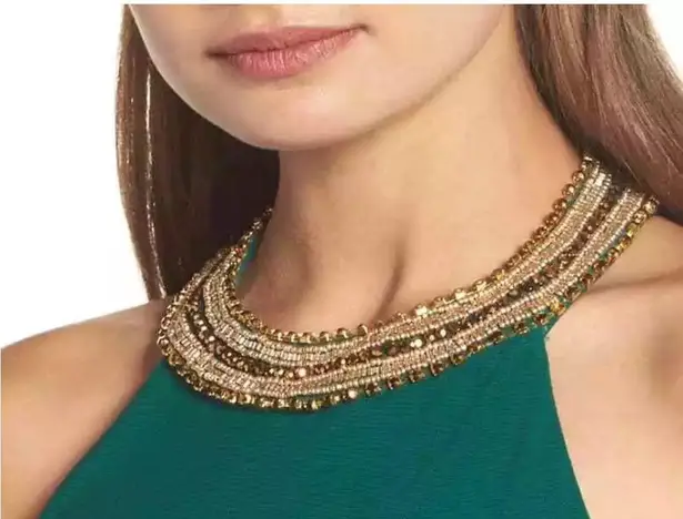 Mac Duggal BEADED HALTER NECK EMERALD GOWN NWT