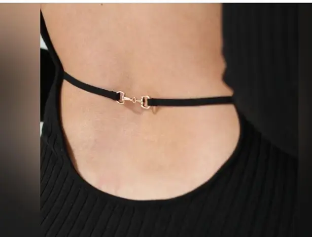 NWT Rumored Presley Maxi Dress Boat Neck Open Back Sexy Long Sleeve Size S Black