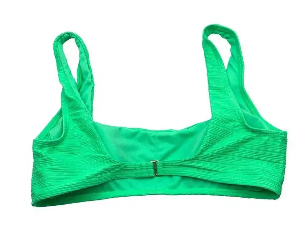 Salt & Cove Womens Mint Green Textured Bikini Swim Top XL