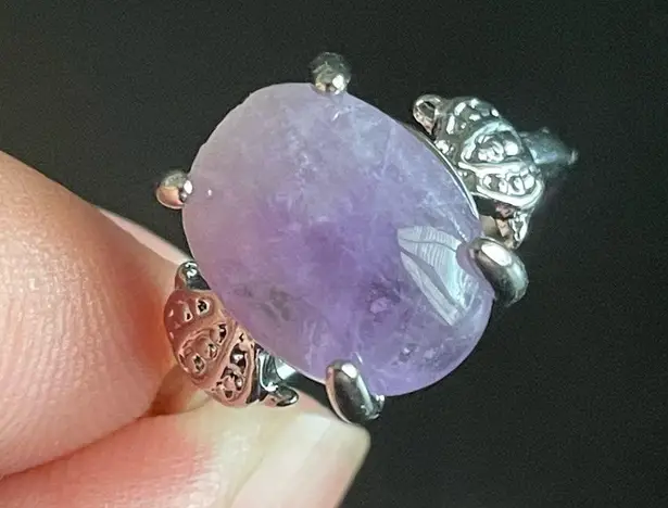 Amethyst Purple ring size 9