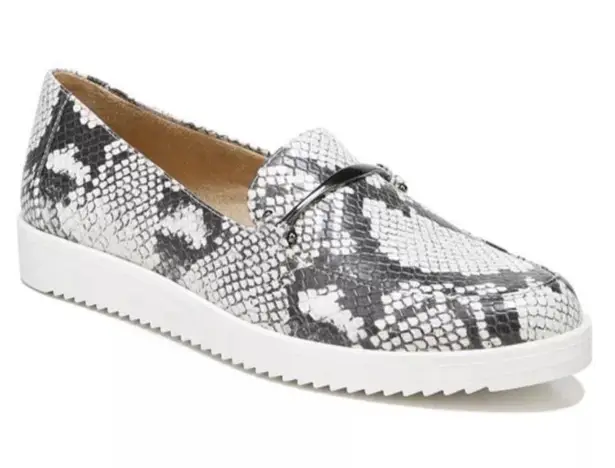 Naturalizer Snakeskin Print Ranger Slip On Sneaker Sz 7