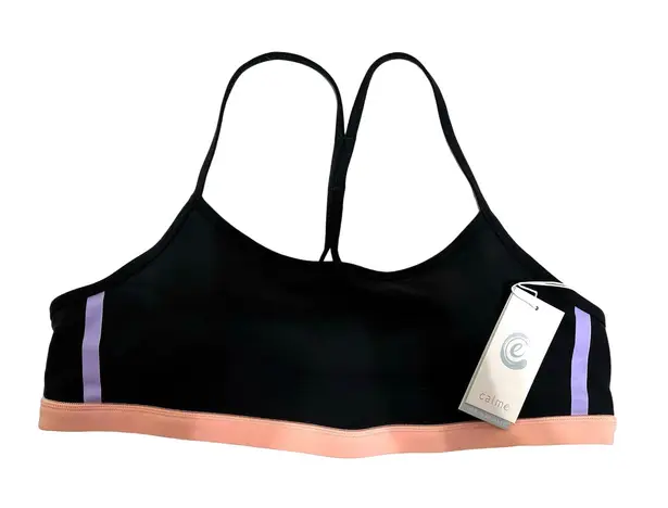 Johnny Was Calme Endurance cross back sports bra ll size XXL #O14622-3 NEW