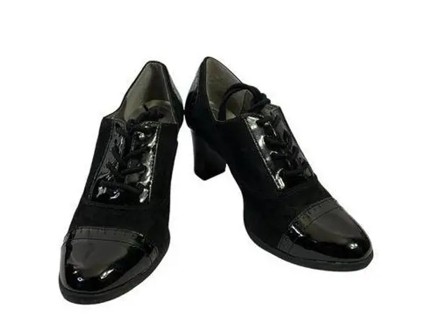 dexflex comfort Deflex Comfort Women's Casual Black Closed Toed Heels