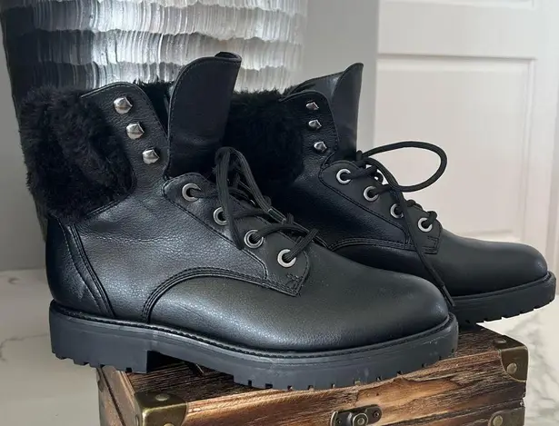 Bandolino  Lucia 3 Combat Boots, Black