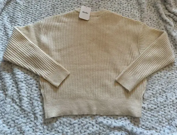 Elodie crewneck sweater size xs