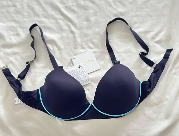 La Perla NWT black underwired bikini top Reggiseno mare F/italy42