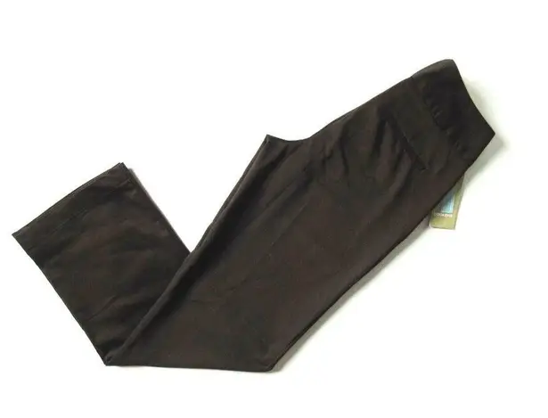 Dockers NWT April Trouser in Brown Curvy Truly Slimming Stretch Pants 2 x 31 ½