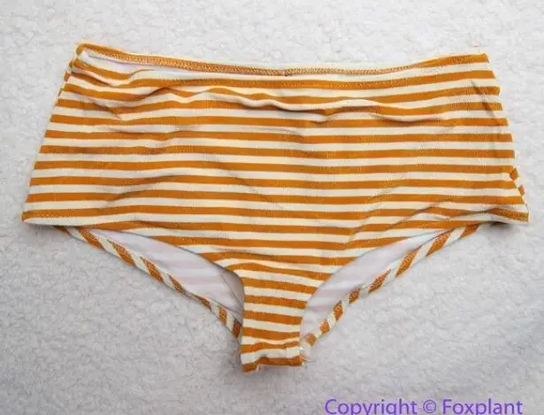 Bec & Bridge NEW Free People Barbara Boy Leg Bikini Bottoms, size USA 4