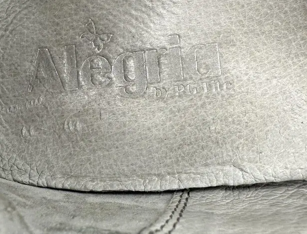 Alegria Gleeterlockin Slip On Shoes Chevron Slip Resistant Black EU 38 US 7.5