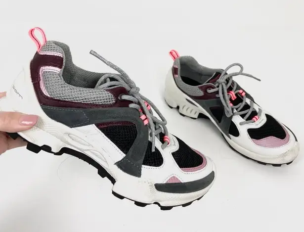 Ecco Biom trail low profile colorful running shoes