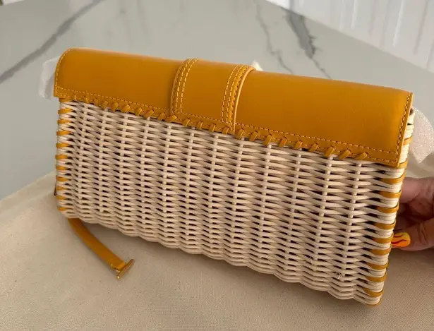 Jacquemus Le Bambino Long Osier Shoulder Bag