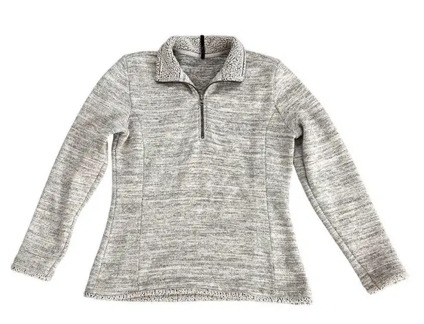 Kuhl Shearling-Lined “Alaska” Quarter-Zip Pullover size Large