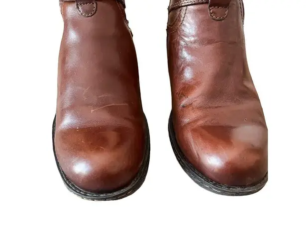 Born Shoes Born boc Riding Boots 7.5 Katonah Sumatra Brown Leather Tall