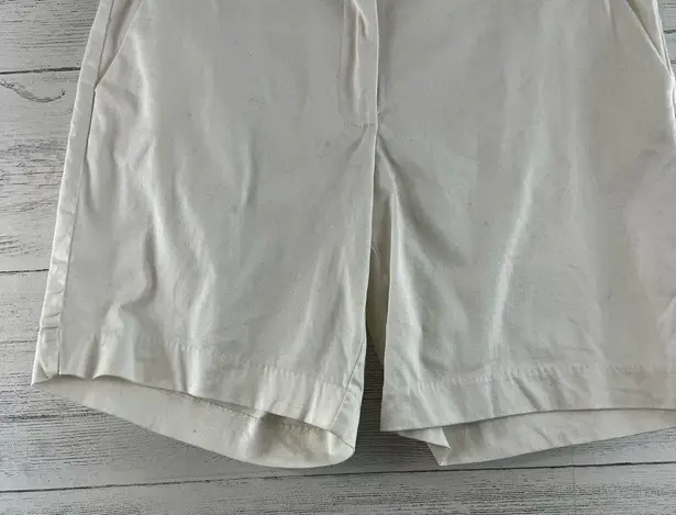 Peter Som  White High Rise White Shorts Size 6