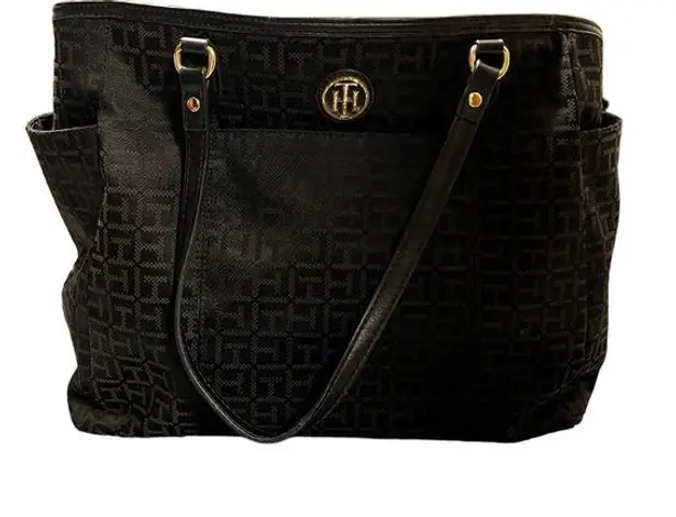 Tommy Hilfiger Tote Bag - Large Black