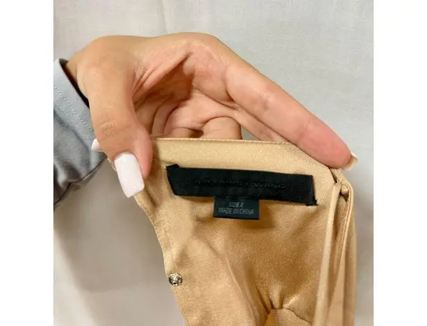 Alexander Wang $890 Lace 3/4 Sleeve Mini Dress with Slip Dress Black Womens US 4