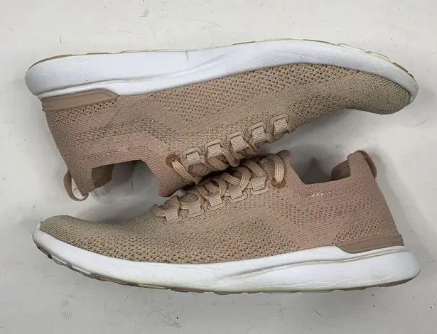 APL Size 9 Sneakers Athletic Propulsion Labs Techloom Breeze Metallic Knit Mesh