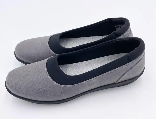 Cloudsteppers by Clarks Women's Ayla Pure Closed Toe Loafers Flats Size 6.5 Grey Gray