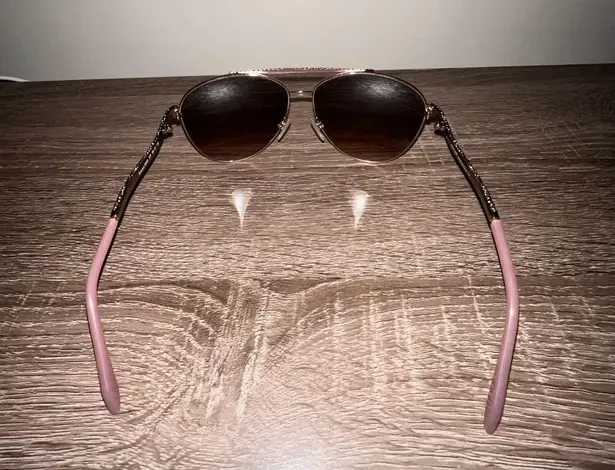 Roberto Cavalli New Hoedus 899S Rose Gold Aviator Sunglasses 59mm