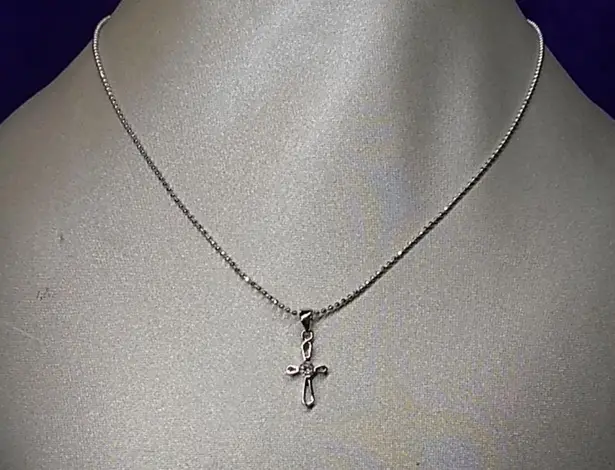 Stunning New Petite Cross Necklace