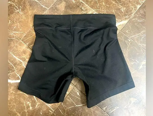 prAna  black biker shorts small