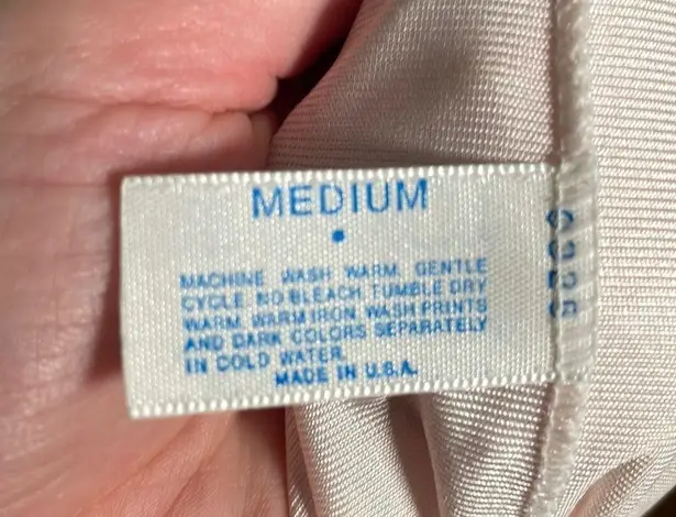 Vintage Lorriane Long Sleeveless Nightgown light pink size M Size M