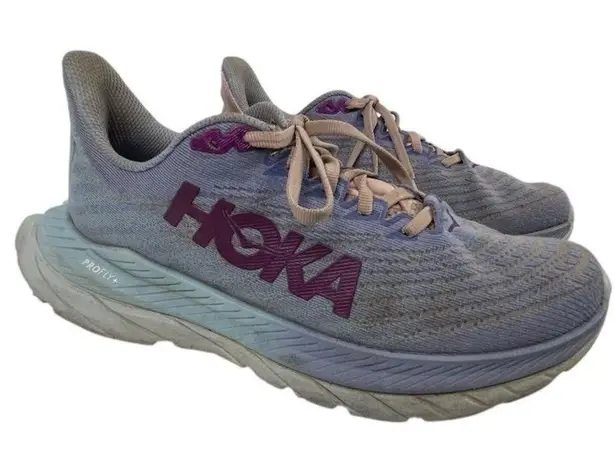 Hoka One One Women's Mach 5 Running Shoes Blue Size 7.5 Lightweight Athletic