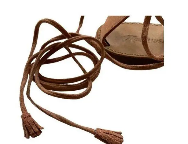 Madewell  Kana Gladiator Sandals Blush Size 8 Leather Boho Beach Minimalist Cute