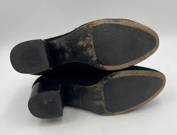 Thursday Boot Company Paloma Booties Black Suede Boots Size 9