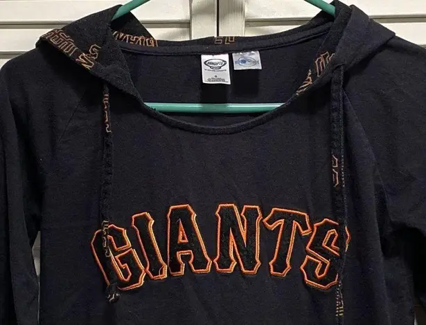 Concepts Sport s San Francisco Giants Hoodie Logo Black/Orange Size S Women's