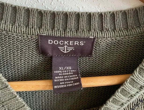 Dockers vintage grandpa sweater