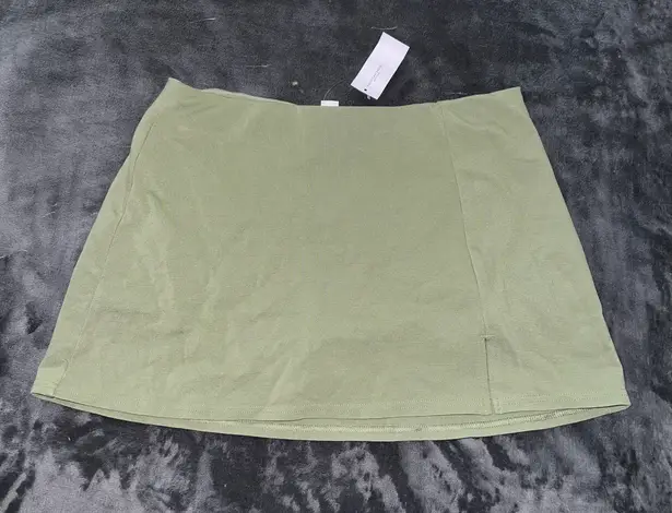 American Eagle It Knit Skort in Olive Moss