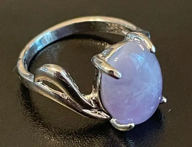 Amethyst Purple women ring size 8
