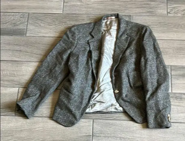 Lord & Taylor Gray Blazer Modern Fit Suit Jacket