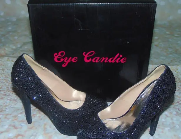 Eye Candie Black Platform Heels Size 5.5 150 From Lauren