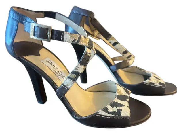 Jimmy Choo  heels with snake pattern like new! ✨ - Image 1