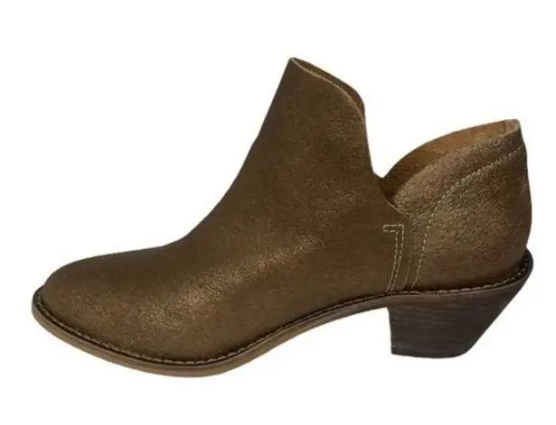 Kelsi Dagger  Brooklyn Kenmare gold bronze bootie