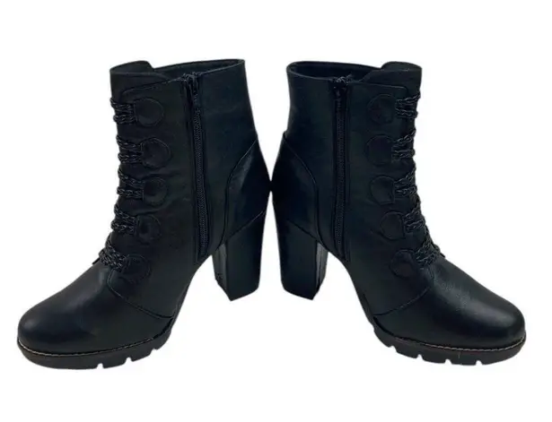 Vialibera Heeled Black Boots Women’s 7.5