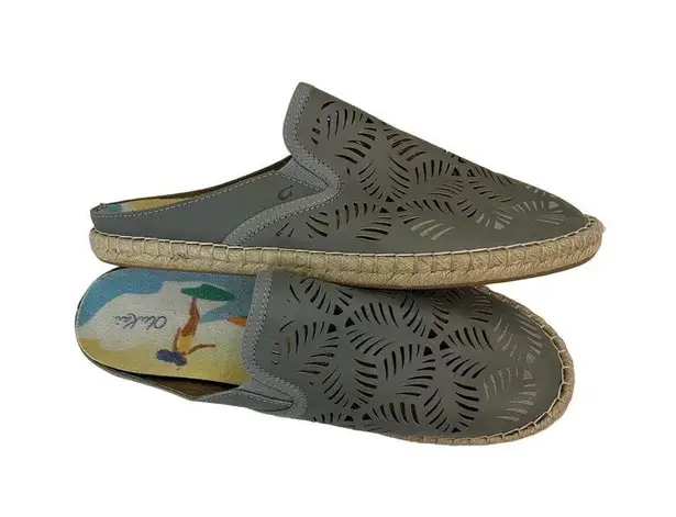 Olukai  Kaula 'olu 'ili Espadrille Mule size 9 like new