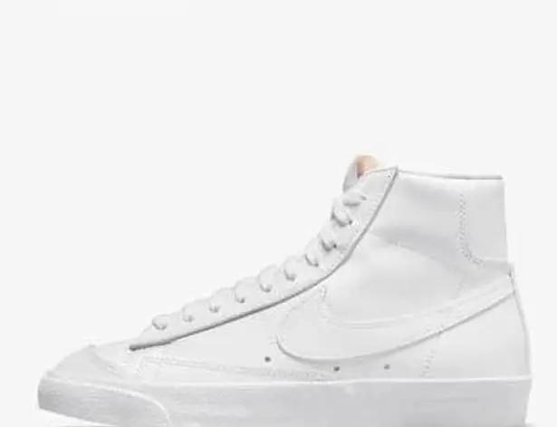 Nike White Blazers