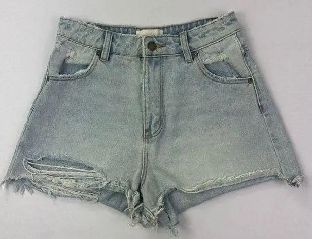 Rolla's NWT Rolla’s dusters high rise distressed slim jean denim shorts size 25