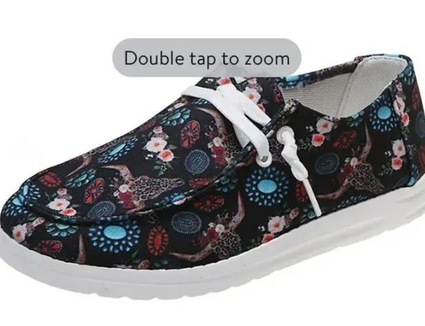Women's Canvas Shoes Leisure Outdoor Comfortable Lightweight western cowgirl Size undefined
