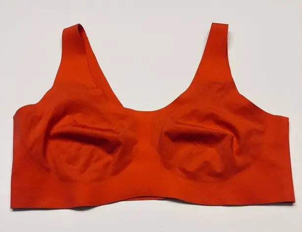 Knix Revolution Wireless Pullover Bra Size M Fits 34A 34B 34C Orange