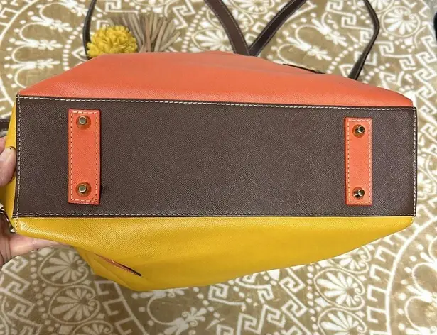 Claudia G Leather Tote/Satchel/Crossbody Bag Excellent Condition