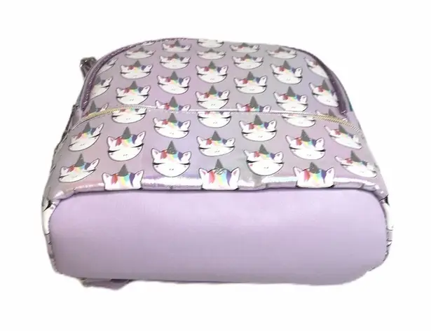 OMG Accessories Kitty Unicorn Mini Backpack, Purple